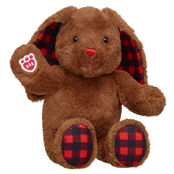 Build-A-Bear Other - Build A Bear Buffalo Check Pawlette Bunny Holiday Plush